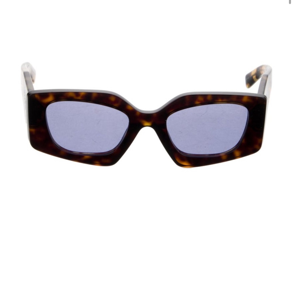 Prada Brown and Blue Sunglasses Accessories